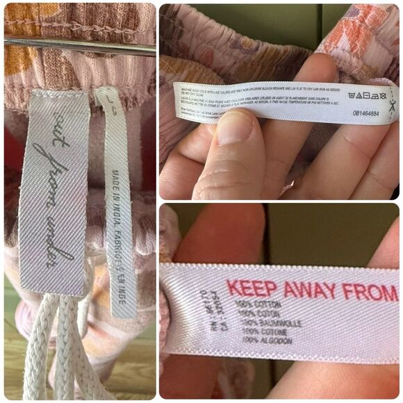 Urban Outfitters Out From Under Ellie Mid-Rise Sweatshort in Floral Milti - Picture 8 of 8